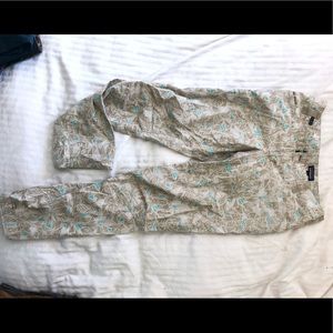 Patagonia venga climbing pant, patterned size 4